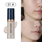 BEAUTY GLAZED 6 Color Liquid Foundation,Full Coverage, Long-Lasting, Waterproof, Natural Effect,Hydrating