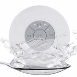 Altavoz Bluetooth inalámbrico resistente al agua con ventosa para coche y ducha.