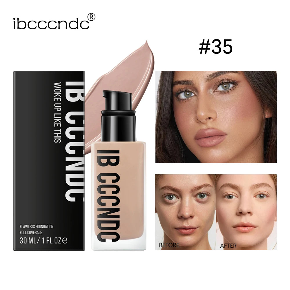 Base de maquillaje de alta cobertura, crema facial, bases cosméticas, maquillaje, resistente al agua, bruma, maquillaje coreano, base de maquillaje CC, BB, completo