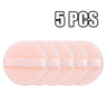 Lot de 100 houppettes rondes en velours pour poudre libre, douces et lavables, pour fond de teint, cosmétiques, outil de maquillage professionnel