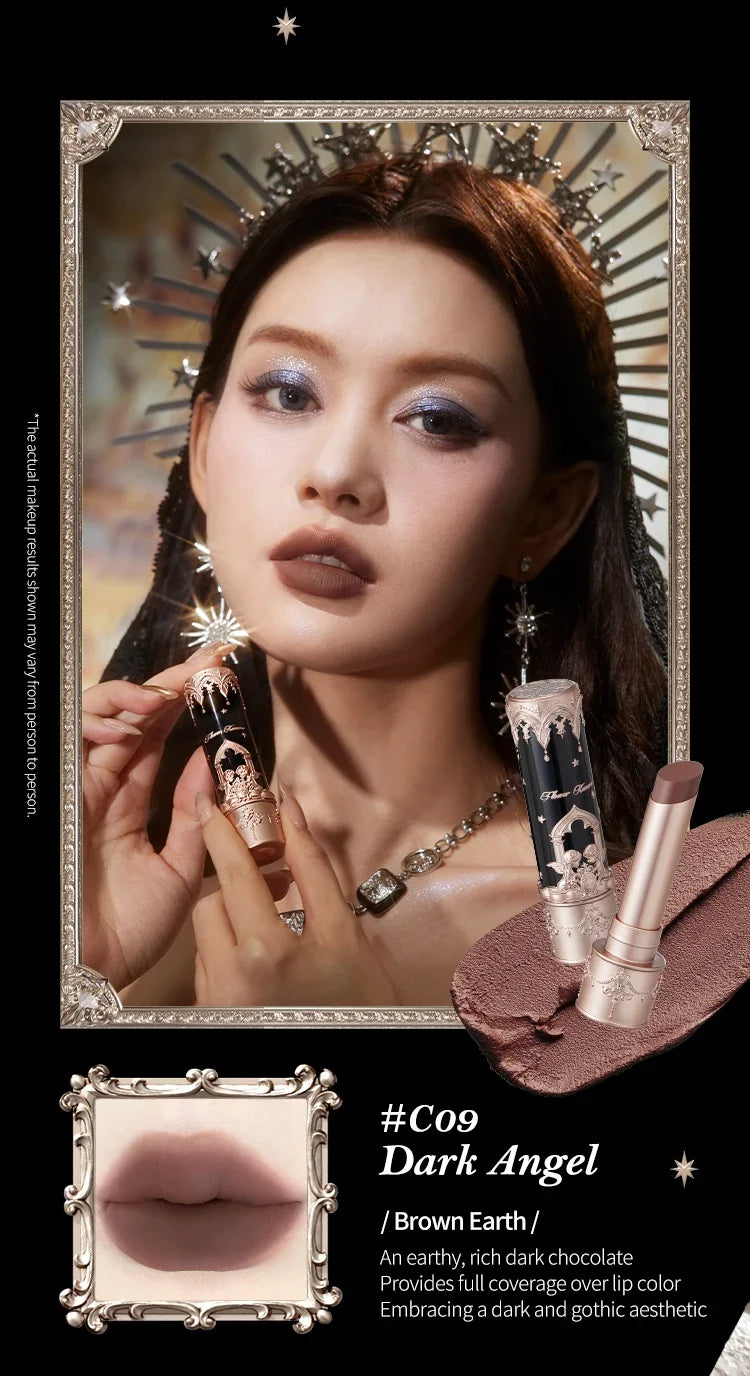 Rouge à lèvres Flower Knows Swan Ballet, brillant à lèvres effet miroir, hydratant et longue tenue, Nostickcup, nourrissant, 3,5 g