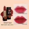 Flower Knows Love Bear Series Matte Moisturizing Lipstick Silky Smooth Renewal Natural Lip Makeup Professional Cosmetic Women