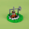 Military Building Blocks Solider Figures Gifts Weapons Tent Bonfire Field Tent Roast Chicken Siege Vehicle Camp Facilities Toys - Lootquake