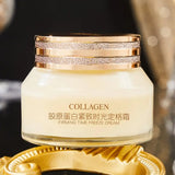Crema facial de colágeno, reafirmante y reafirmante, hidratante, iluminadora, reduce arrugas y líneas finas, ilumina la piel.