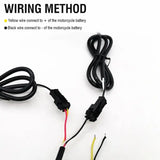 Haut-parleur Bluetooth pour moto, système audio HiFi universel 12-80 V, résistant aux intempéries, pour guidon