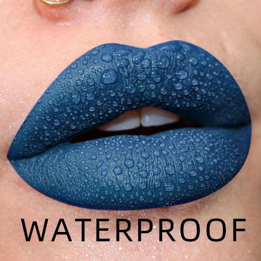 Luxurious Lip Glaze - Dewy Long-Lasting Wear, Waterproof & Moisturizing, High Pigment Lip Tint Oil, Essential Beauty Makeup for