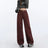 FINEWORDS Retro Angela Red Winter Jeans Women Thicken Cashmere High Waist Baggy Jeans Streetwear Casual Wide Leg Denim Pants - Lootquake