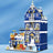 European Market Street Villa House Model Building Blocks MINI Creative Architectural Scene Light Assemble Brick Toy Kid Gift - Lootquake