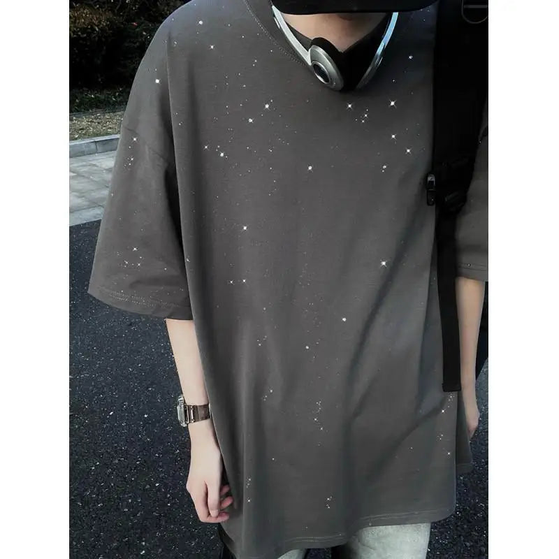 Camisetas de buena calidad para hombre, oferta de verano, algodón, camiseta de manga corta para hombre, camisetas básicas lisas para niño, ropa de calle de verano de gran tamaño