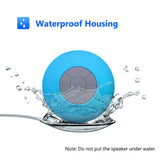 Altavoz Bluetooth inalámbrico, resistente al agua, con botones de control de fácil acceso, reproductor de música para oficina, coche, casa y ducha.