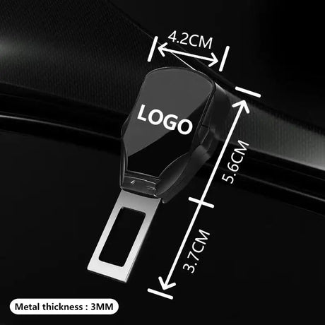Car Seat Belt Clip Extender Customization Emblem Accessories For Jeep Wrangler JL JK Grand Compass Gladiator Cherokee Renegade - Lootquake