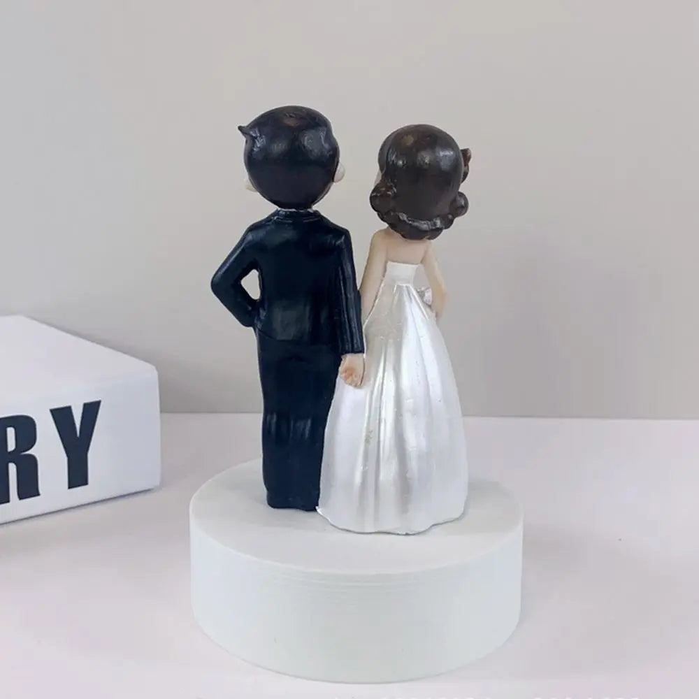 Decoración de oficina, hogar, escritorio, artesanías hechas a mano, adornos para novios, novias, matrimonio, esculturas artísticas, figuritas de resina, figuritas, estatuas.