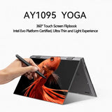 2 in 1 Touch Screen 10.95 Inch 360° Flip Laptop Intel N95 Win 11 Pro 16GB DDR5 2TB SSD Metal for Office Gaming Mini Notebook PC - Lootquake