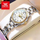 OPK 8110 Watch For Women Quartz Watch Waterproof Classic Luxury Brand Ladies Watch Stainless Steel Strap Watches Reloj Mujer - Lootquake