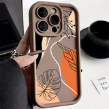 Abstract Plants Phone Case