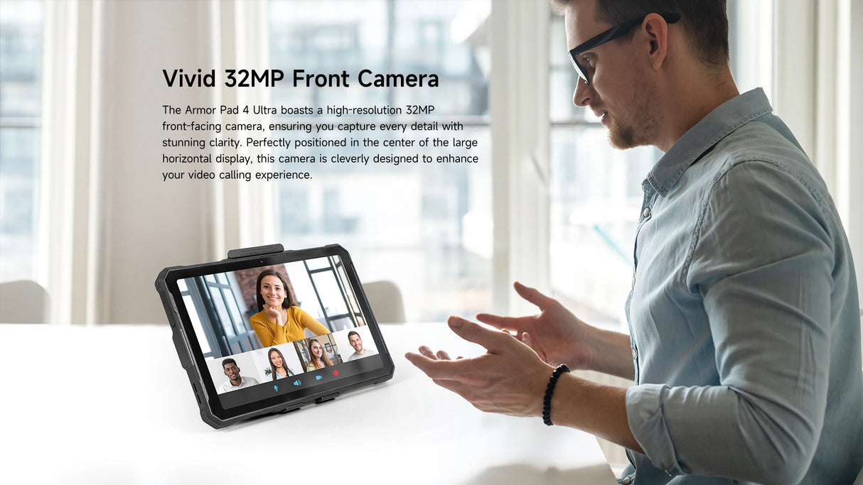 Tablette robuste Ulefone Armor Pad 4 Ultra 5G, écran 10,36 pouces, 2K, jusqu'à 16 Go de RAM, 256 Go de ROM, Android 14, 11 800 mAh