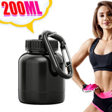 Portable Protein Powder Dispenser Food Grade PP Supplement Container for Gym Fitness Travel Sports Pre Workout Shaker Bottle