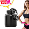 Portable Protein Powder Dispenser Food Grade PP Supplement Container for Gym Fitness Travel Sports Pre Workout Shaker Bottle