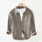 Spring Autumn New Fashion Cotton Hemp Solid Color Long Sleeve Men's Clothing Blouse Loose Casual Korean Trend Simplicity Shirts - Lootquake