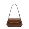 100% Genuine Leather Women's Shoulder Bag | Korean Style Ladies Luxury Cow Leather Crossbody & Armpit Handbag for Street Shopping