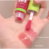 8 Colors Lip Gloss Plumping Lip Glaze Lip Balm Crystal Jelly Moisturizing Lip Oil Long Lasting Lipstick Transparent Lip Care