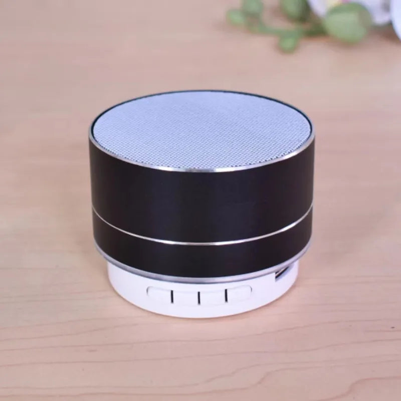 Altavoz Bluetooth portátil A10, música estéreo envolvente, minialtavoz subwoofer USB para exteriores, reproductor de audio, altavoz, micrófono, compatible con tarjeta SD
