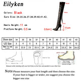 Eilyken New Fashion Designer Tassel Thigh High Women Shoes Sexy Pointed Toe Zip Over-the-Knee Boots Stiletto Heels Size 35-42 - Lootquake