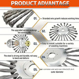 10/6/5/4 inch Steel Wire Trimming Head Lawn Mower Brush Cutter Accessories Garden Tool Universal Gasoline Brushhead Parts Tools