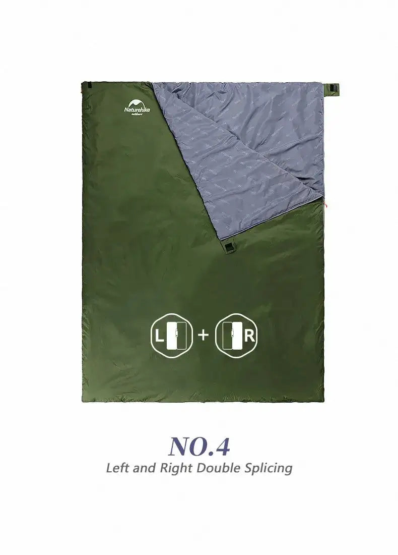 Naturehike Newest Sleeping Bag Ultralight Waterproof Cotton Sleeping Bag Nature Hike Summer Hiking Camping Tent Sleeping Bag - Lootquake