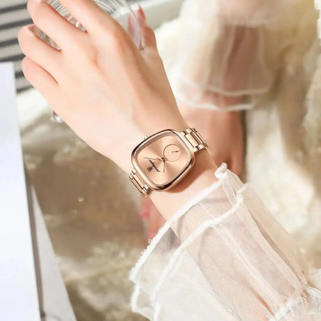 POEDAGAR Luxury Watch for Woman Waterproof Stainless Steel Quartz Ladies Watch High Quality Women's Watches Elegant Female Clock - Lootquake