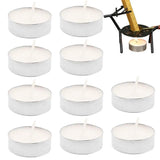 Mini vela multiusos, sin humo, segura, para bodas, sin fragancia, práctica y sin aroma, ideal para el baño.