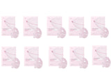Pink Collagen Gel Salmon Pdrn Facial Mask,Deep Hydrating,Moisturizing And Firming Hydrogel Jelly Face Sheeets,Balance Skin Tone
