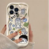 Cartoon Kids Soft Silicone Phone Case For iPhone