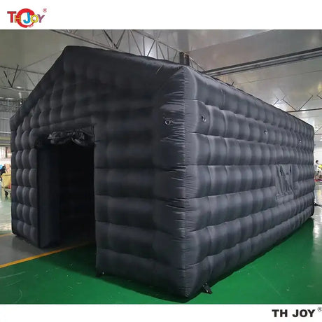7x5m Disco Light N Fog Machine Black Cube Blow Up Bar Tent Inflatable Nightclub Portable Inflatable Party Tent Free Air Shipping - Lootquake