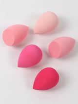 30 Beauty Eggs (Esponjas de Maquillaje) Esponja de Belleza Mixta para Base de Maquillaje, Líquida, en Crema y en Polvo Sin Impurezas, Multicolor C