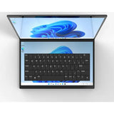Dual Screen Laptop Intel N100 Processor 14“+14” touch Gaming Laptop DDR4 32GB 1TB 2TB SSD Notebook Computer - Lootquake