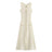 TRAFZA Women Elegant Solid Sleeveless Knitted Long Dress Fashion Single Breasted O Neck Dresses Female Chic Slim Midi Tank Dress - Lootquake