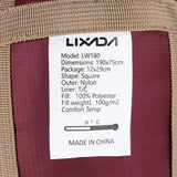 Saco de dormir portátil para exteriores Lixada de 190 x 75 cm, para acampar, viajar, senderismo, multifunción, ultraligero, 680 g, para mochileros.