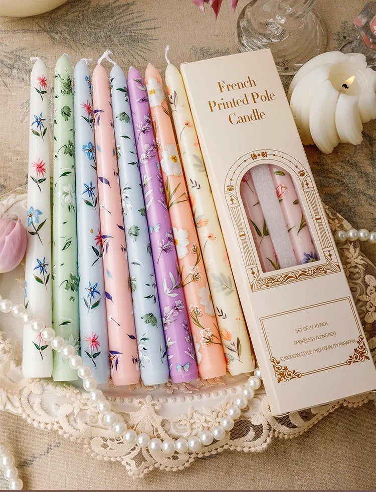 2 velas perfumadas de cera de soja con forma de flor, para aromaterapia, bodas, cumpleaños, fiestas y decoración del hogar.