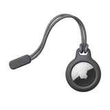 1pc Secure Holder with Strap for Apple Airtag Case Anti-scratch Keychain  Protective Cover Bumper Case With Strap - Lootquake