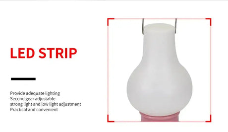 Portable Camping Lights Waterproof Outdoor Camp Lamp 2 Lighting Modes Tent Lamp for Hiking Climbing Yard - Lootquake