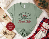 Mistletoe Social Club Christmas Shirt-10