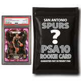 San Antonio Spurs PSA 10 Graded Rookie Card Mystery Pack