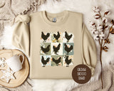 Sudadera con pollitos bohemios
