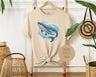 Linda camiseta de bebé con diseño de ballena