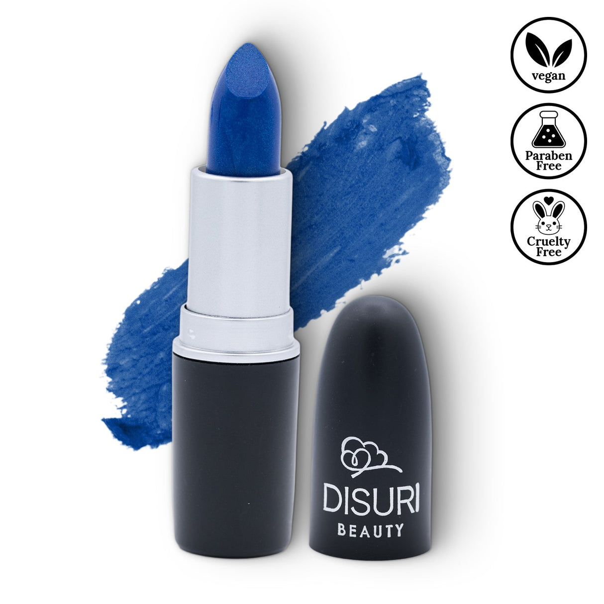 Lápiz labial mate vegano y sin crueldad animal DISURI Beauty - Sapphire Glow n.° 16