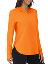 TACVASEN UPF 80+ Quick Dry Hooded Long Sleeve Sun UV Protection T-Shirts