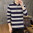 Male Sweatshirts 100℅ Cotton Pullover Stripe Business Formal Red Mens Polo Shirts Clothing Deals High Quality New Luxury Sale Xl - Lootquake