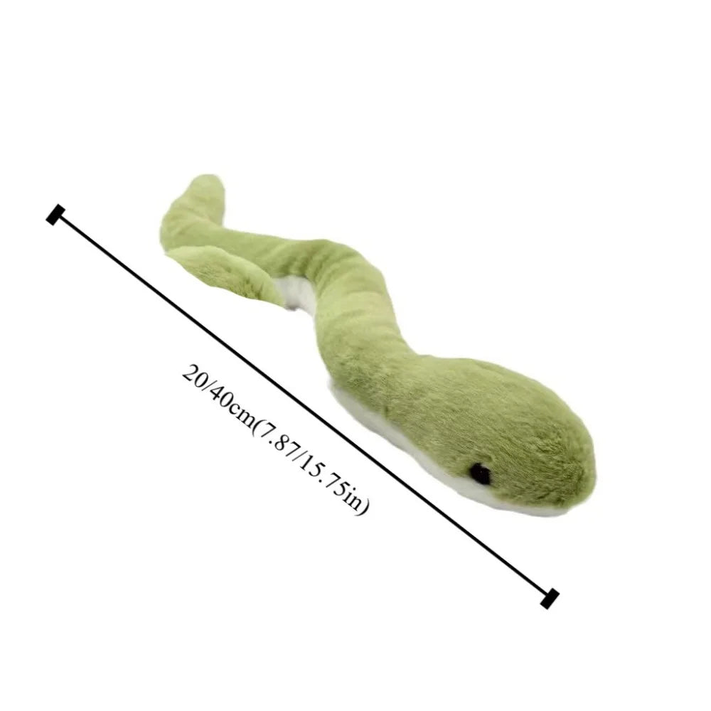Year of The Snake Plush Toy Wrap Around Arm Little Snake Stuffed Plush Doll Comfort Kawaii Green Snake Animal Doll Children Gift - Lootquake