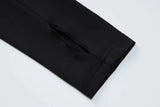Hawthaw Women 2023 Autumn Winter Long Sleeve Party Club Streetwear Bodycon Black Long Dress Wholesale Items For Business - Lootquake